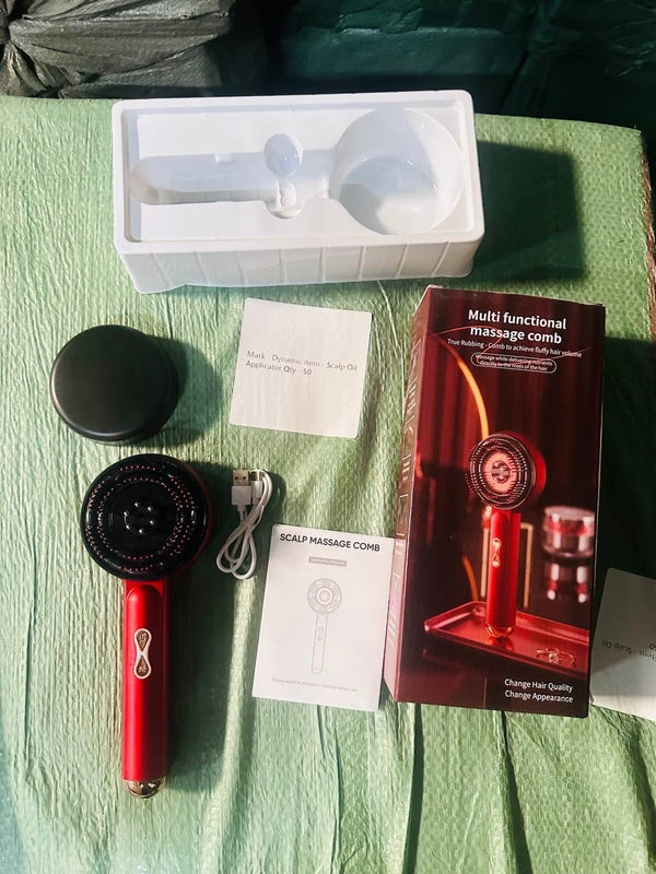 Electric Oil Massager with Oil Applicator