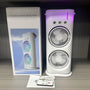 3-IN-1 MINI PORTABLE AC WITH DUAL FANS, LED LIGHT, ICY MIST
